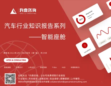 灼鼎咨询-汽车行业知识报告系列：智能座舱-2022.08-40页-WN8