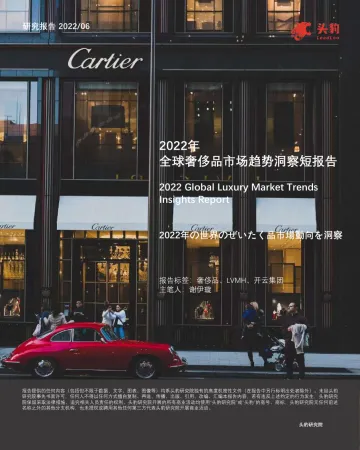2022年全球奢侈品市场趋势洞察短报告-2022.09-20页-WN9