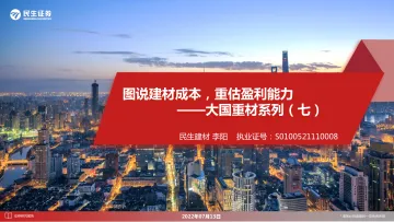 建材行业大国重材系列(七):图说建材成本,重估盈利能力-20220713-民生证券-62页