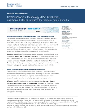 Americas Telecom Services_ Communacopia + Technology 2022_ Key themes, questions & stocks to watch for telecom, cable & media(1)