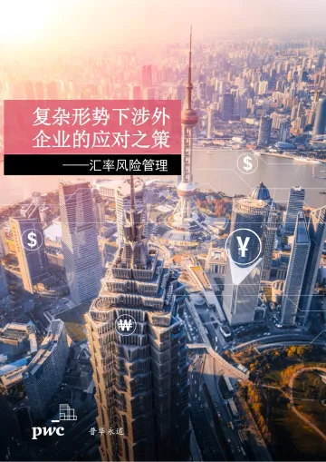 普华永道-复杂形势下涉外企业的应对之策——汇率风险管理-24页