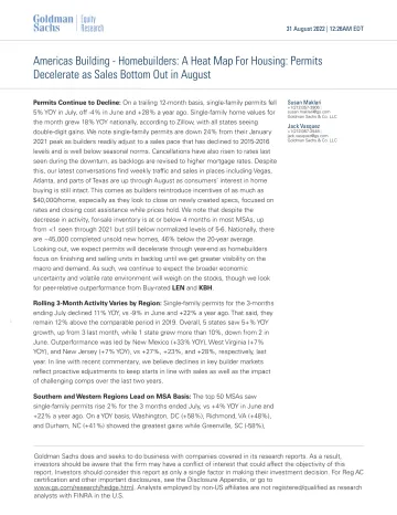Americas Building - Homebuilders_ A Heat Map For Housing_ Permits Decelerate as Sales Bottom Out in August(1)_1