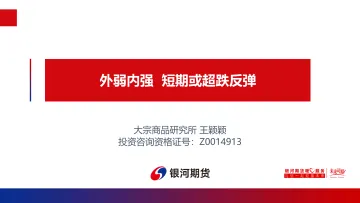 外弱内强，短期或超跌反弹-20220516-银河期货-26页