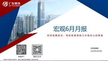 宏观6月月报:经济短期承压,利好政策将助力市场信心的恢复-20220529-广发期货-22页