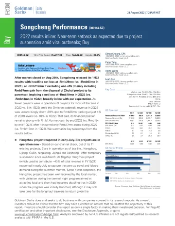 Songcheng Performance (300144.SZ)_ 2Q22 results inline_ Near-term setback as expected due to project suspension amid viral ou...(1)