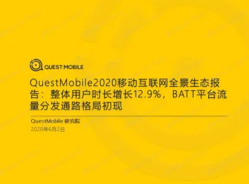 2020移动互联网全景生态报告_1