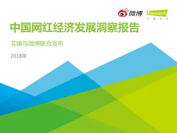 2018年中国网红经济发展研究报告_1