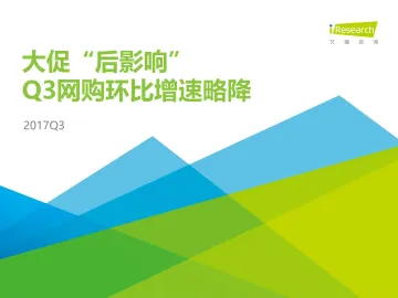 2017年Q3中国电子商务数据监测报告