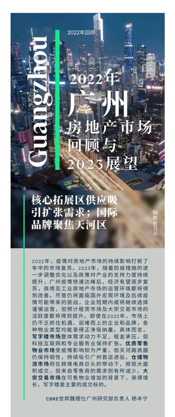 2022年广州房地产市场回顾与2023年展望-11页
