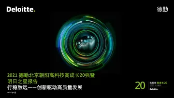 2021“朝阳高科技高成长20强”及“朝阳明日之星”报告-43页