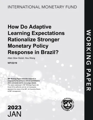 IMF-适应性学习预期如何合理化巴西更强的货币政策反应?(英)-2023.1-30页