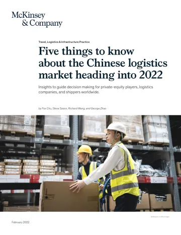 2022年中国物流市场的五件事(英)-9页