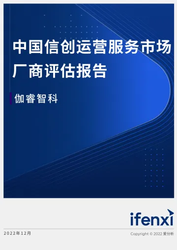 中国信创运营服务市场厂商评估报告-爱分析-21页