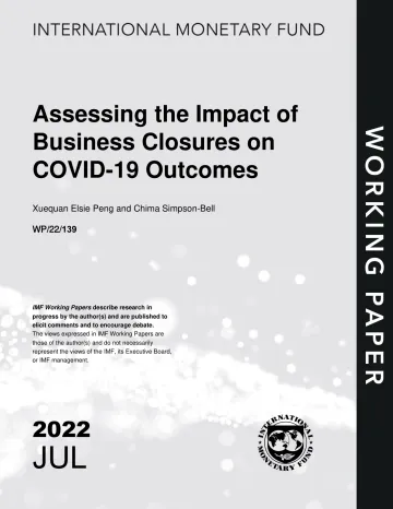IMF-评估企业关闭对冠状病毒疾病结果的影响(英)-2022.7-34页-WN8