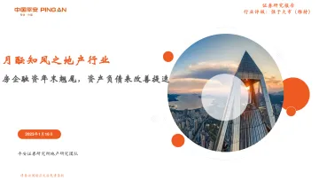月酝知风之地产行业:房企融资年末翘尾,资产负债表改善提速-20230116-平安证券-21页