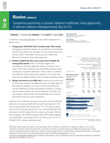 Rianlon (300596.SZ)_ Competitive positioning in polymer stabilizers reaffirmed, rising opportunity in lubricant additive unde..._1