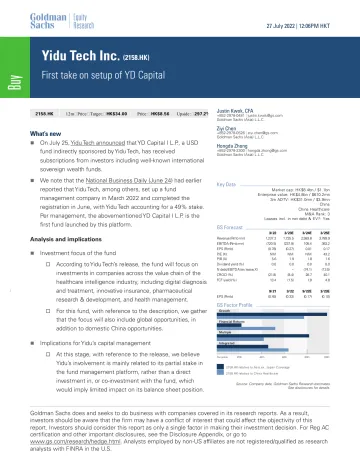 Yidu Tech Inc. (2158.HK)_ First take on setup of YD Capital(1)
