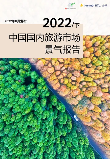 2022下半年中国国内旅游市场景气报告 -20页-WN8
