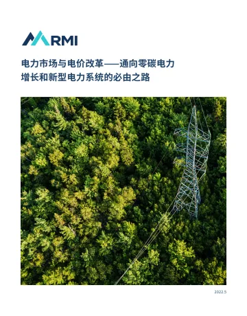 电力市场与电价改革—通向零碳电力增长和新型电力系统的必由之路(英)-57页