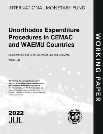 IMF-中非经货共同体和西非经货联盟国家的非正统支出程序(英)-2022.7-31页-WN8
