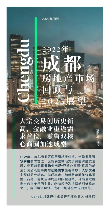 2022年成都房地产市场回顾与2023年展望-14页