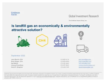 Energy, Sustainability & Environmental Services_ Is landfill gas an economically & environmentally attractive solution_ [Pres...(1)
