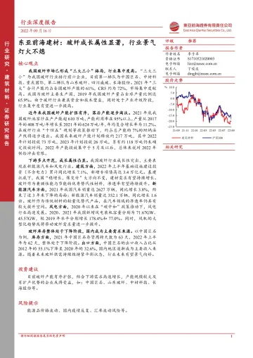 建材行业:玻纤成长属性显著,行业景气灯火不熄-20220916-东亚前海证券-41页