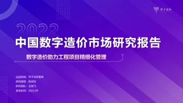中国数字造价微报告-甲子光年-16页