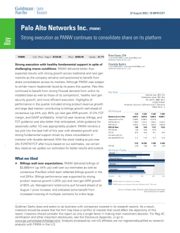 Palo Alto Networks Inc. (PANW)_ Strong execution as PANW continues to consolidate share on its platform(1)_1
