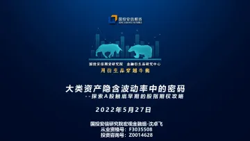 探索A股触底早期的股指期权攻略:大类资产隐含波动率中的密码-20220527-国投安信期货-24页