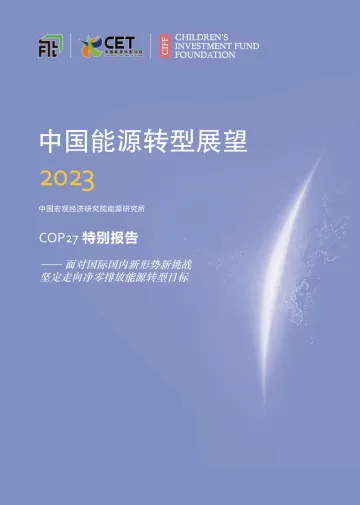 中国能源转型2023:COP27特别报告-65页