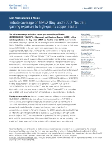 Latin America Metals & Mining_ Initiate coverage on GMEX (Buy) and SCCO (Neutral); gaining exposure to high-quality copper as...(1)