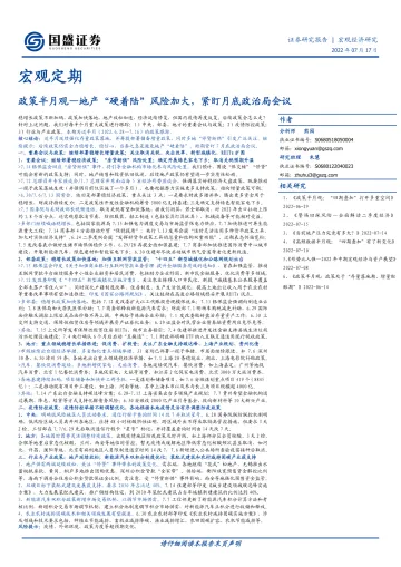 宏观定期：政策半月观，地产“硬着陆”风险加大，紧盯月底政治局会议-20220717-国盛证券-22页