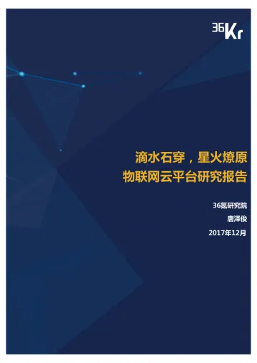 物联网云平台报告 完整版_1