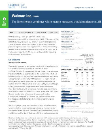 Walmart Inc. (WMT)_ Top line strength continues while margin pressures should moderate in 2H(1)