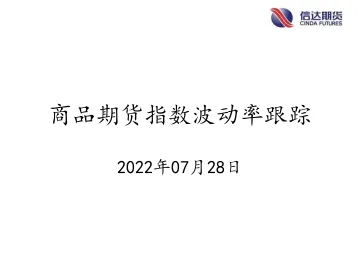 商品期货指数波动率跟踪-20220728-信达期货-57页