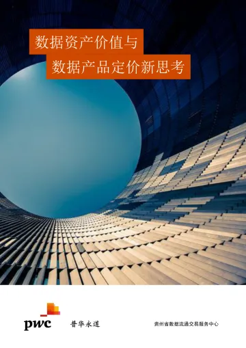 普华永道-数据资产价值与数据产品定价新思考-24页