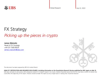 UBS-Picking up the pieces in crypto