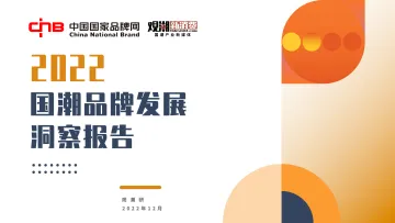 2022国潮品牌发展洞察报告-国家品牌网&观潮新消费-2022.12-41页