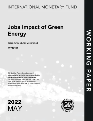 IMF-绿色能源对就业的影响(英)-2022.5-17页