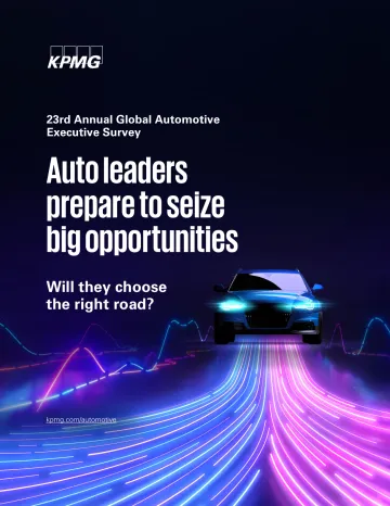 KPMG+2022全球汽车产业高管调查报告-24页