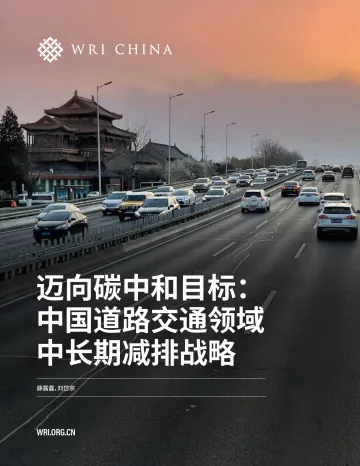 世界资源研究所-迈向碳中和:中国道路交通领域中长期减排战略-108页