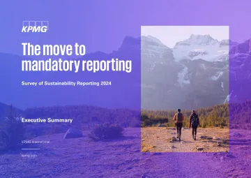 The move to mandatory reporting ——2024年毕马威可持续发展报告调查-19页_1