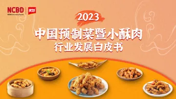2023中国预制菜暨小酥肉行业发展白皮书-美好食品x餐宝典 听光Vic