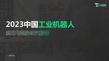 TE智库｜《2023中国工业机器人应用与趋势研究报告》0928-38页-WN10