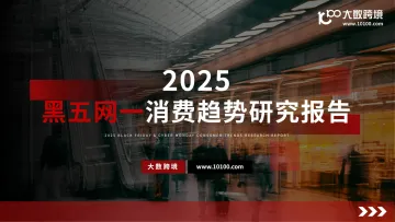 2025黑五网一消费趋势研究报告-大数跨境 听光Vic