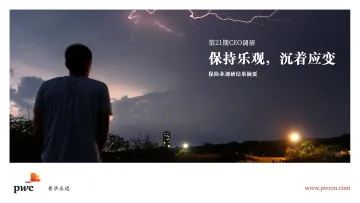 第21期全球CEO调研:保险业调研结果摘要