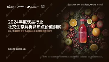 2024年度饮品行业社交生态趋势洞察白皮书(现制茶饮咖啡、乳制品)-微播x秒针系统 听光Vic