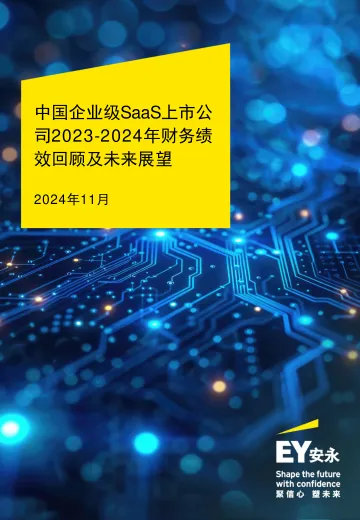 中国企业级SaaS上市公司2023-2024年财务绩效回顾及未来展望-2024.12-21页_1