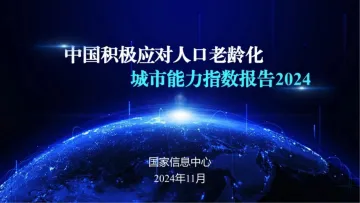 中国积极应对人口老龄化—城市能力指数报告2024-2024.12-40页_1